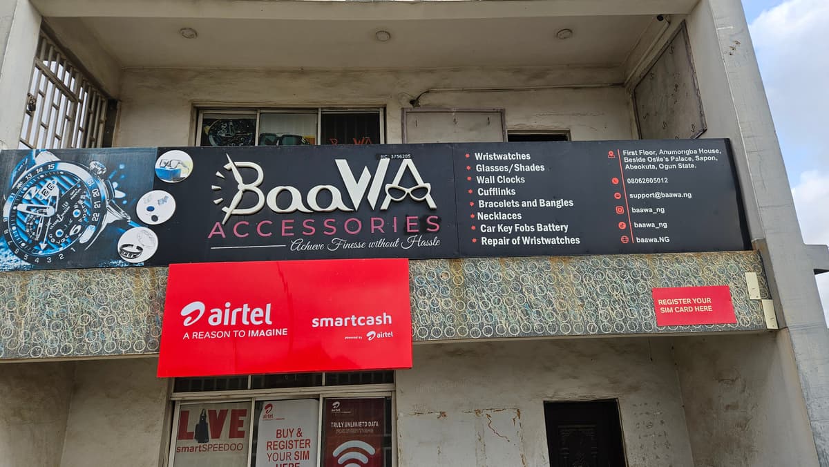 BaaWA Accessories Store Front
